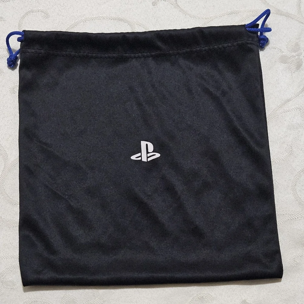 4/$20- PlayStation Black Drawstring Bag